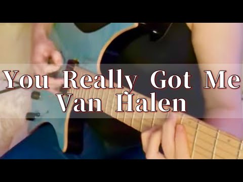 【guitar cover】元セクシー女優がギターでVan HalenのYou really got me弾いてみた サムネイル